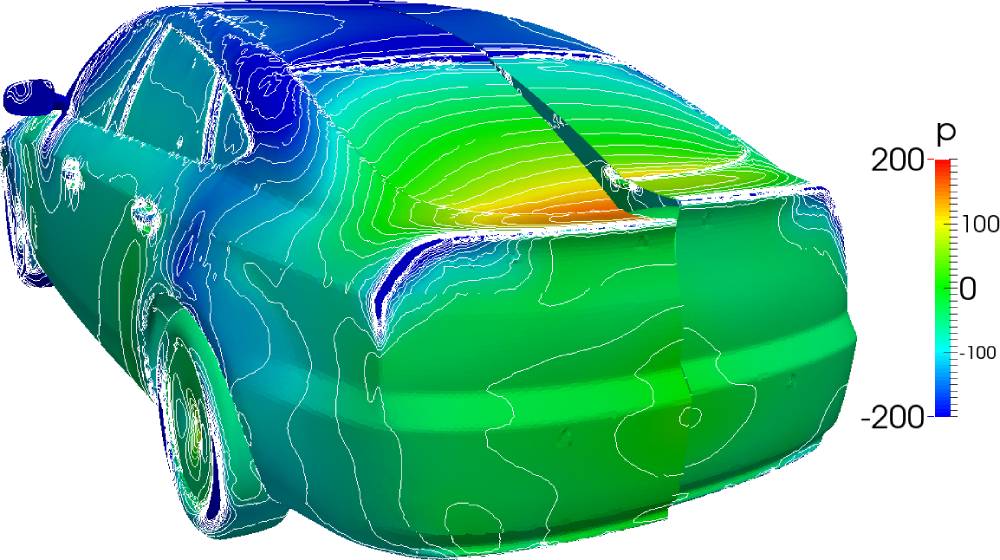 Aerodynamic Optimization of Car Shapes using the Continuous Adjoint Method and an RBF Morpher